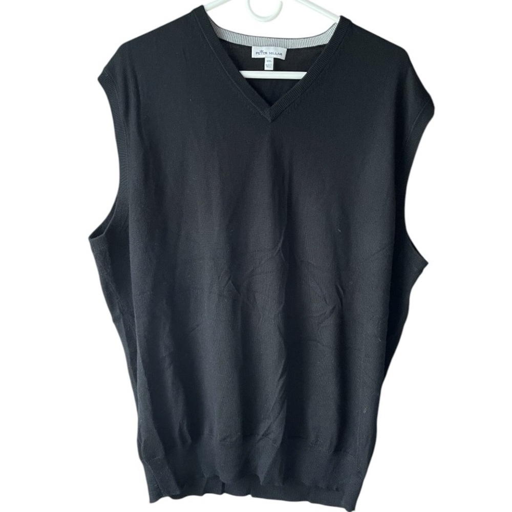 Peter Millar men’s wool/silk blend sweater vest